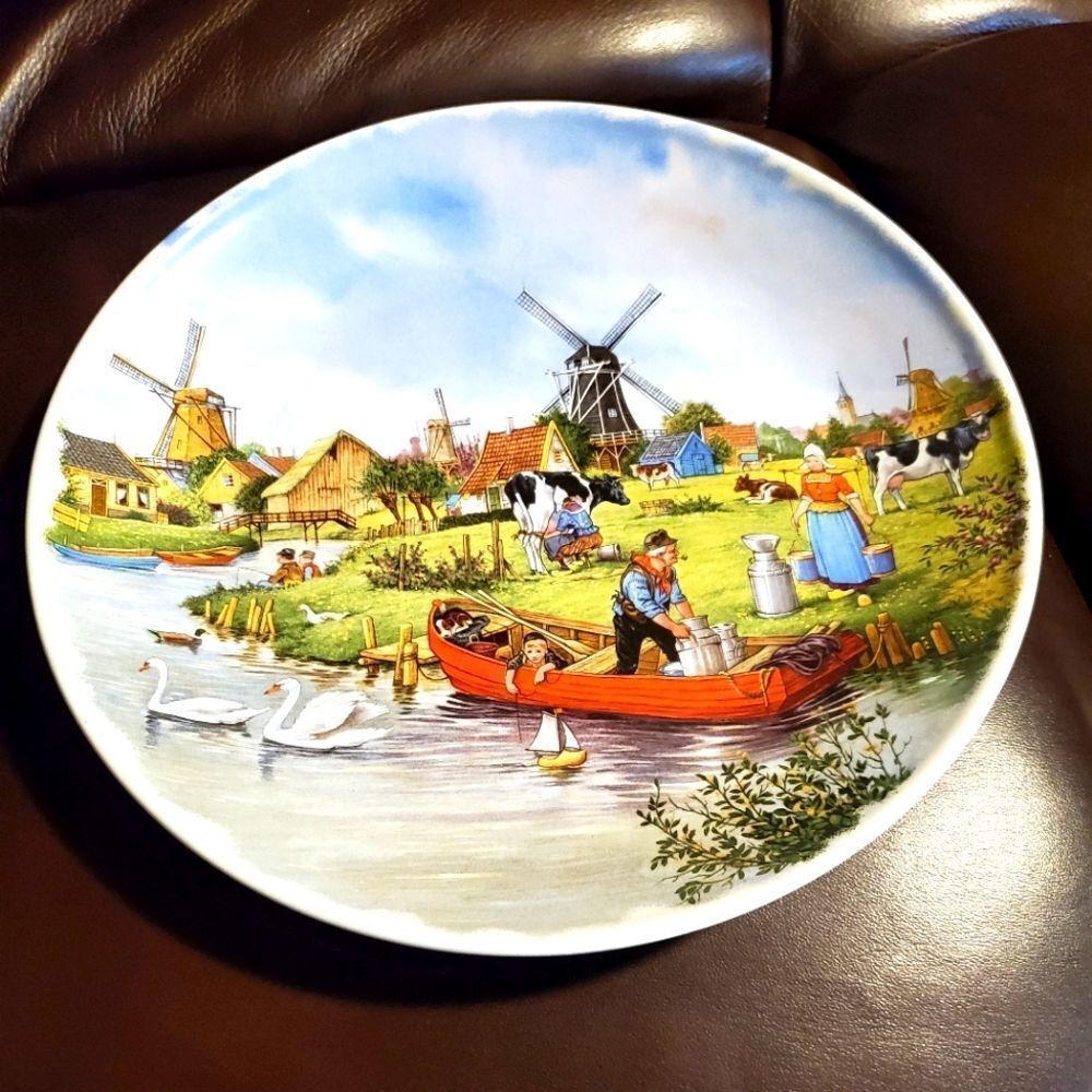 Royal Schwabap Dutch Porcelain Plate
